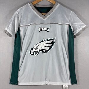 Philadelphia Eagles NFL Flag Reversible Jersey Youth Large BDA Green White